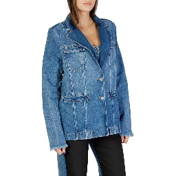 Blue Cotton Blazer