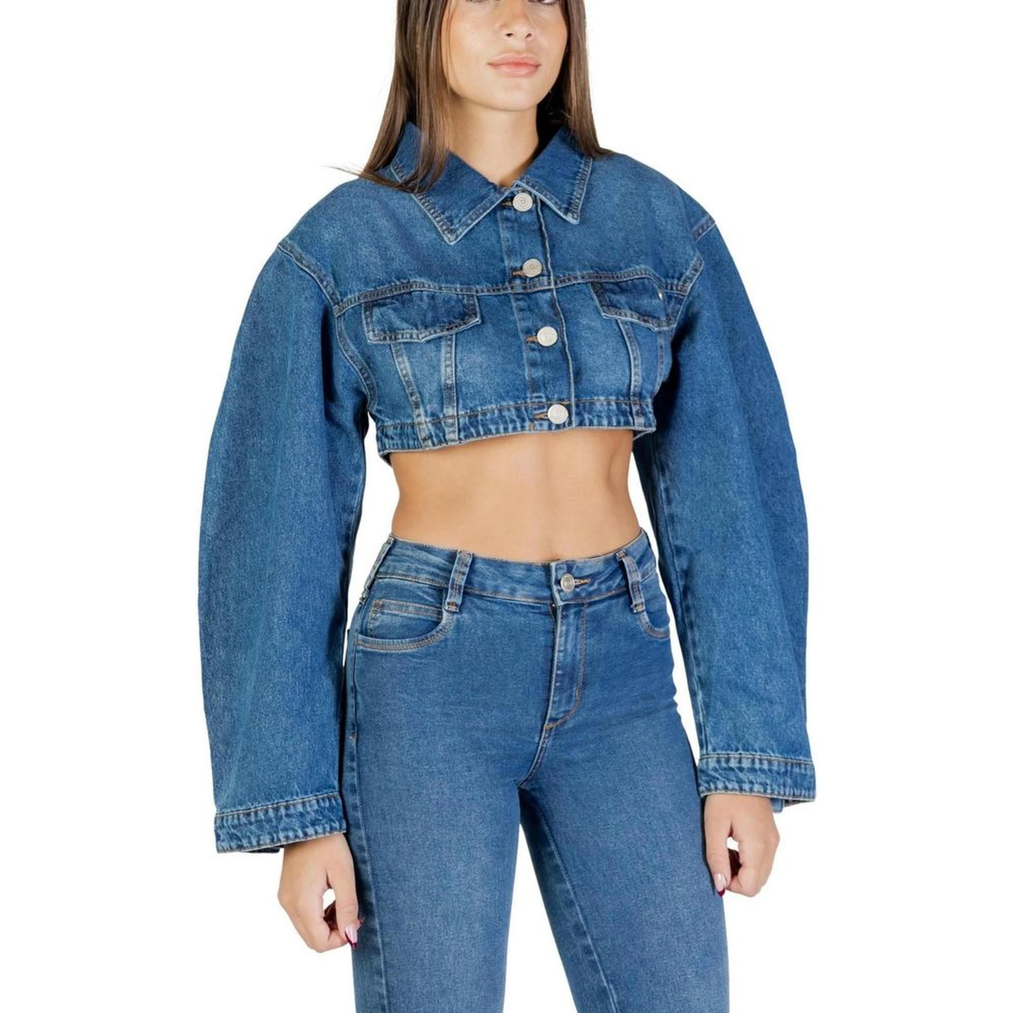 Blue Cotton Denim Jacket