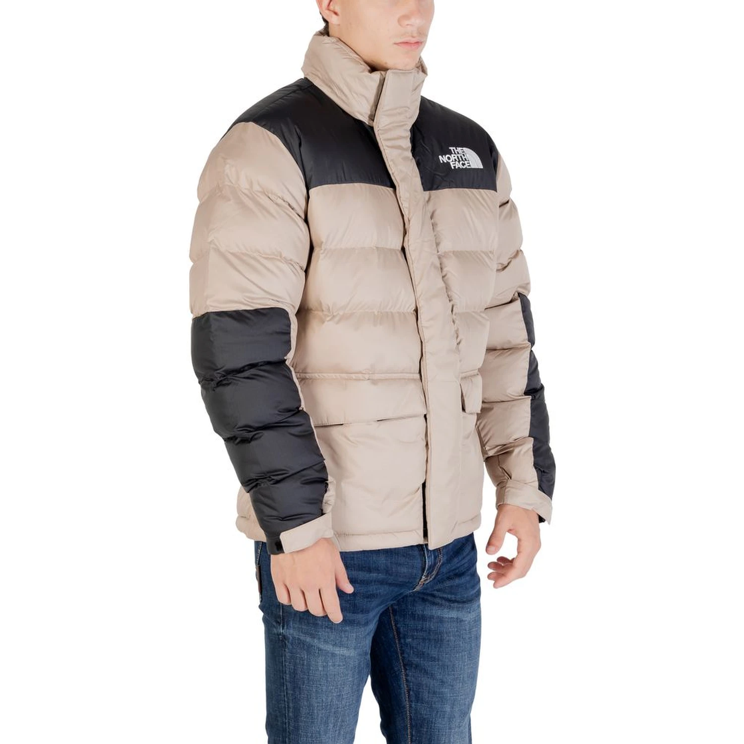 Bicolor Polyester Coat