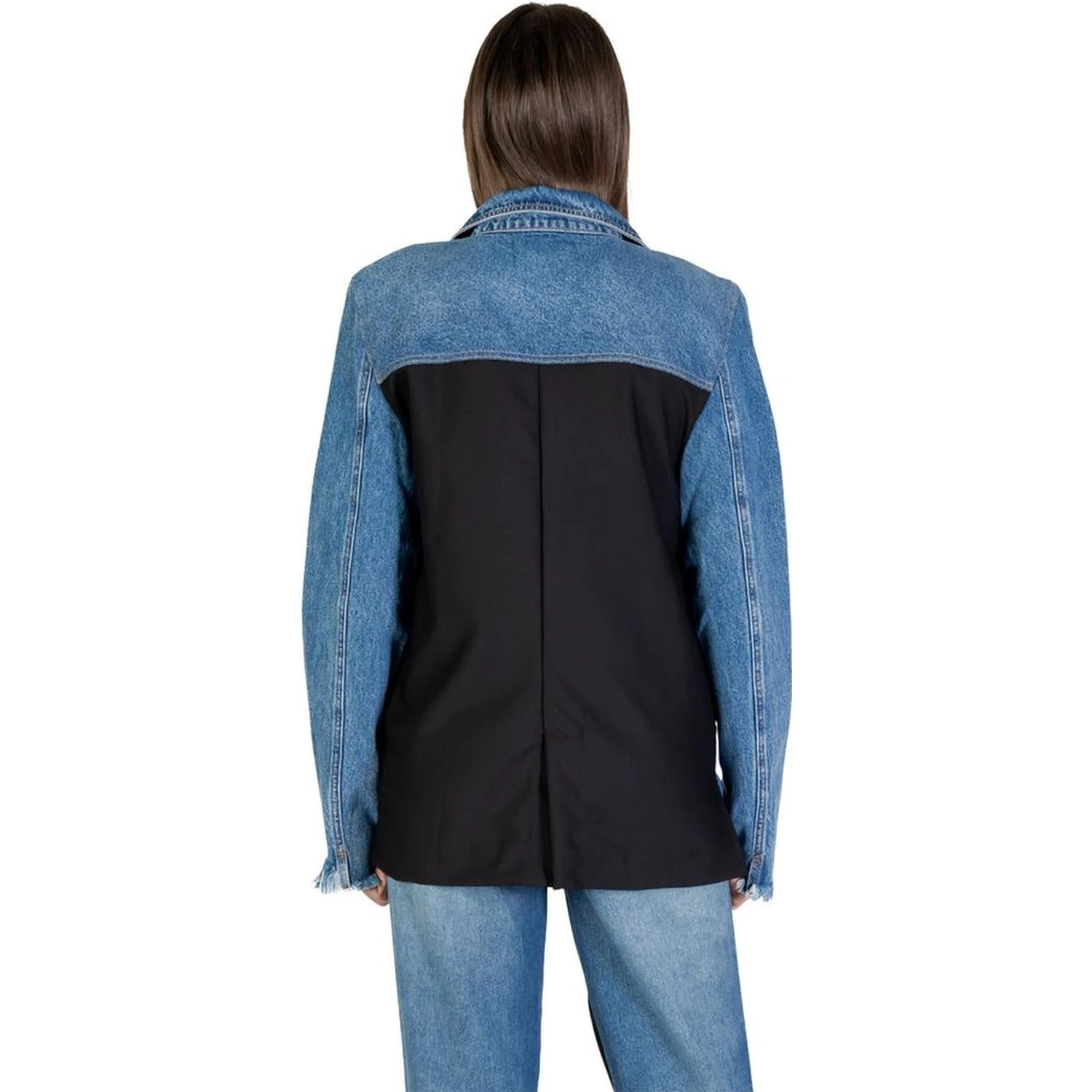 Blue Cotton Blazer