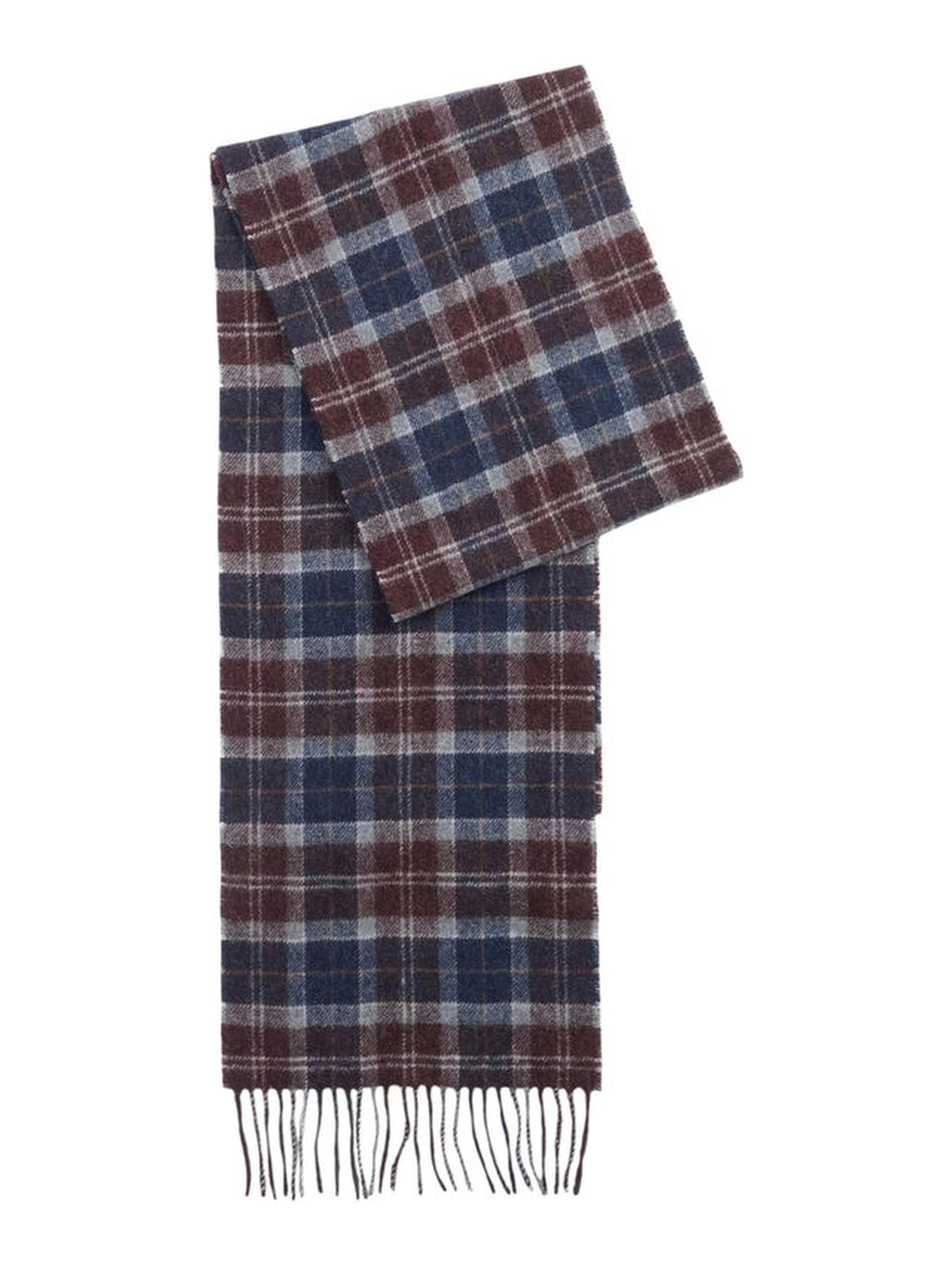 Bicolor Wool Scarf