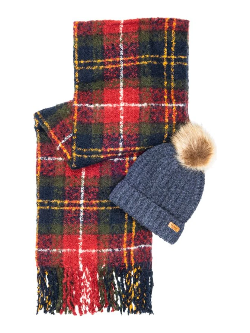 Bordeaux Polyester Scarf