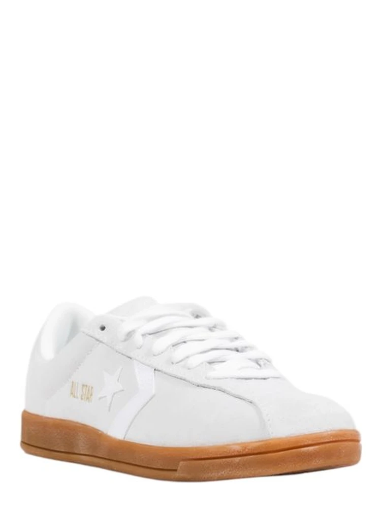 White Leather Low Top Sneakers alternative