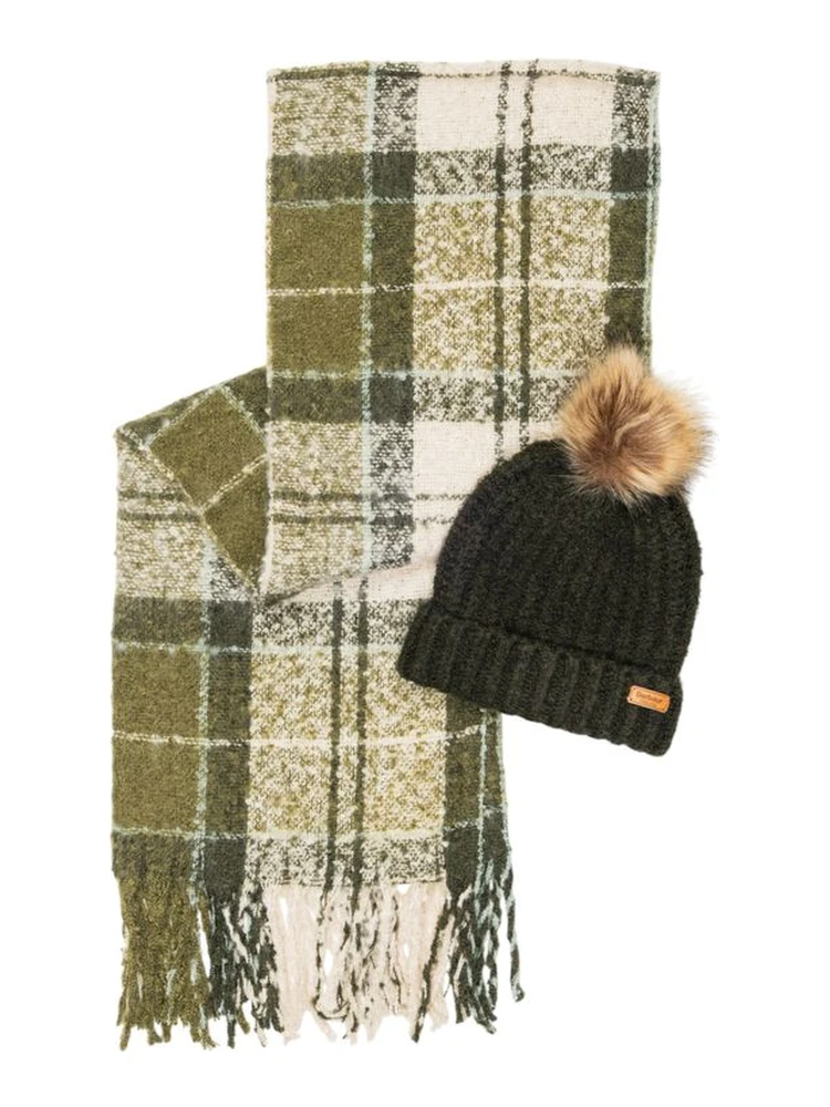 Green Polyester Beanie