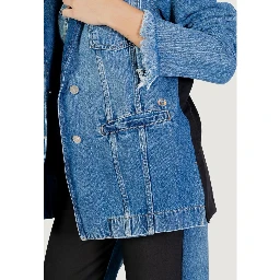 Blue Cotton Blazer
