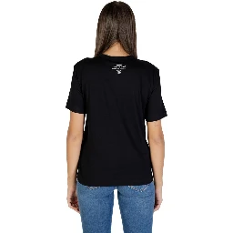 تيشيرت قطني أسود