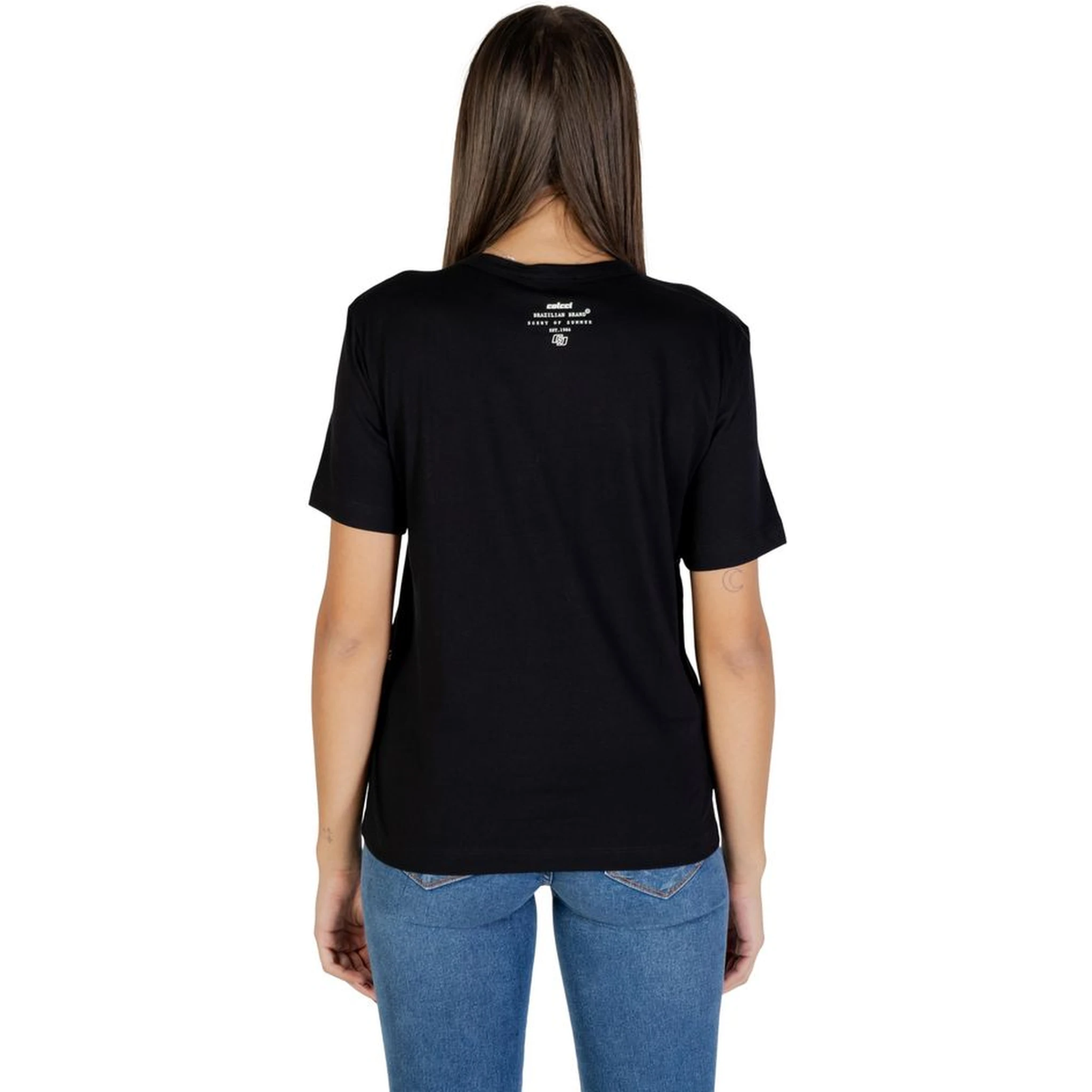 تيشيرت قطني أسود