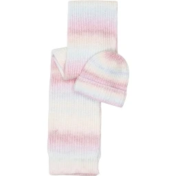 Multicolor Marabou Beanie