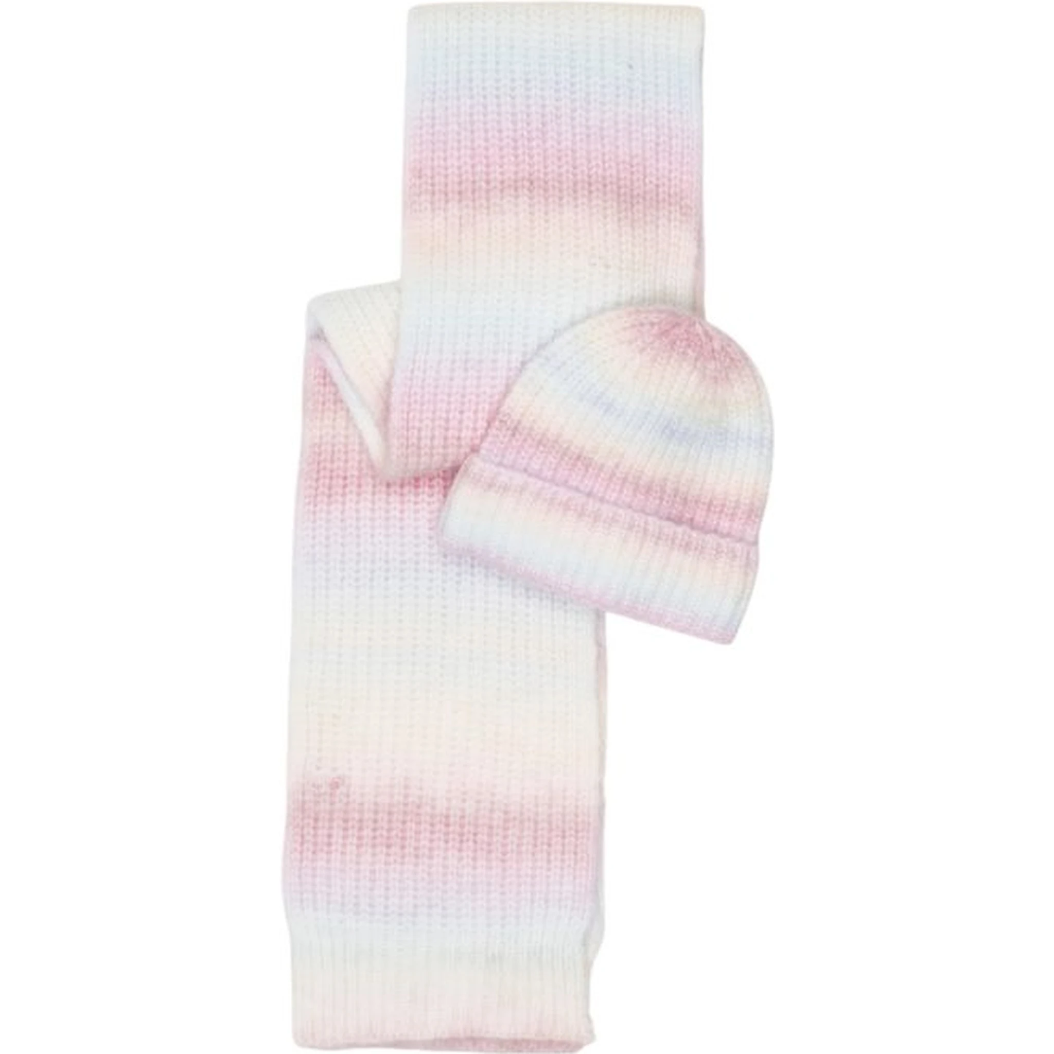 Multicolor Marabou Beanie