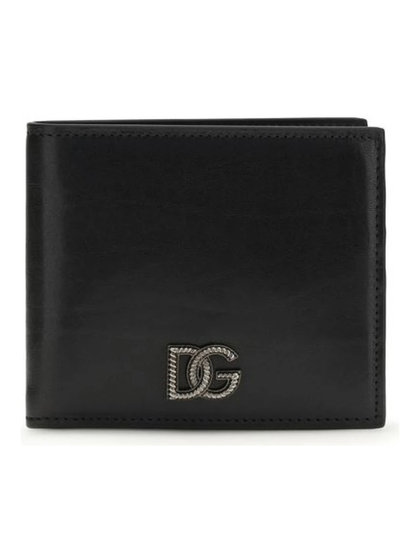 Black Calf Leather Bos Taurus Wallet