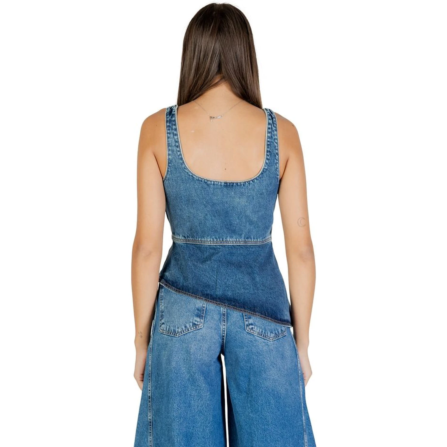 Blue Cotton Top