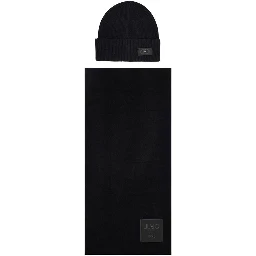 Black Polyester Beanie