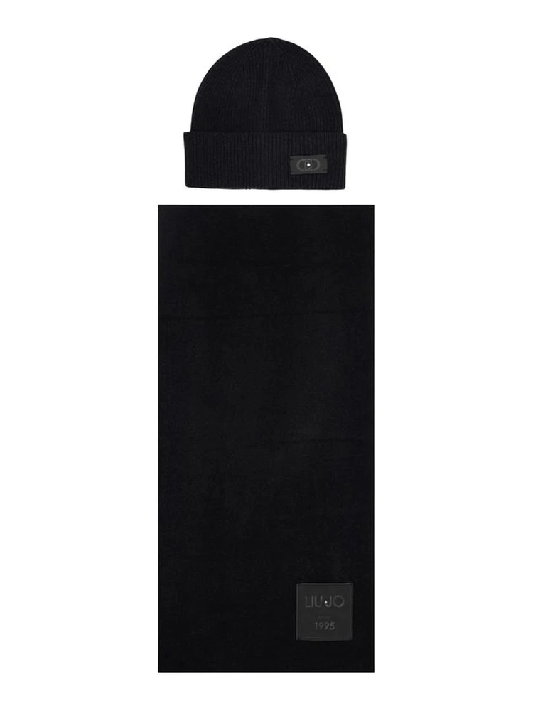 Black Polyester Beanie