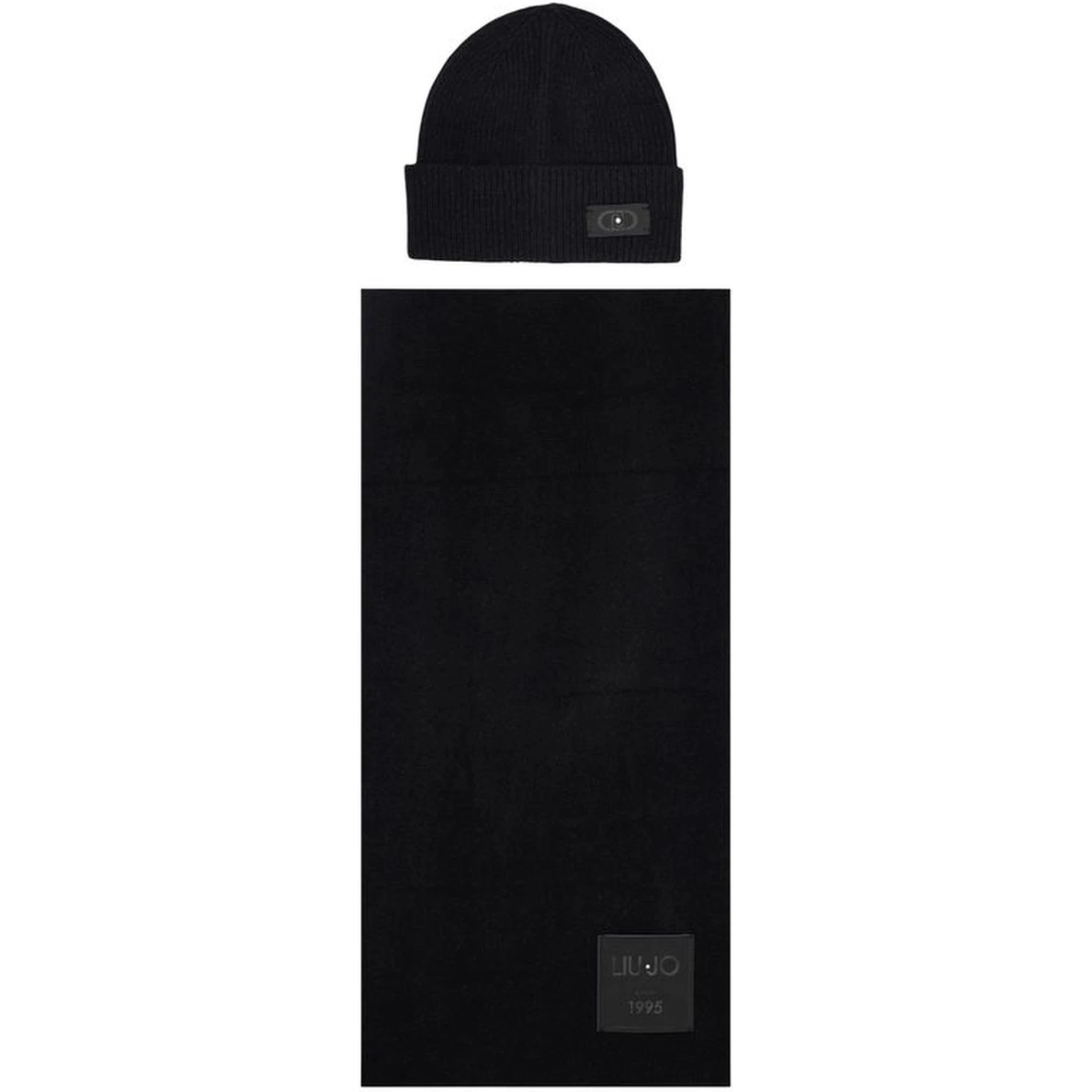 Black Polyester Beanie