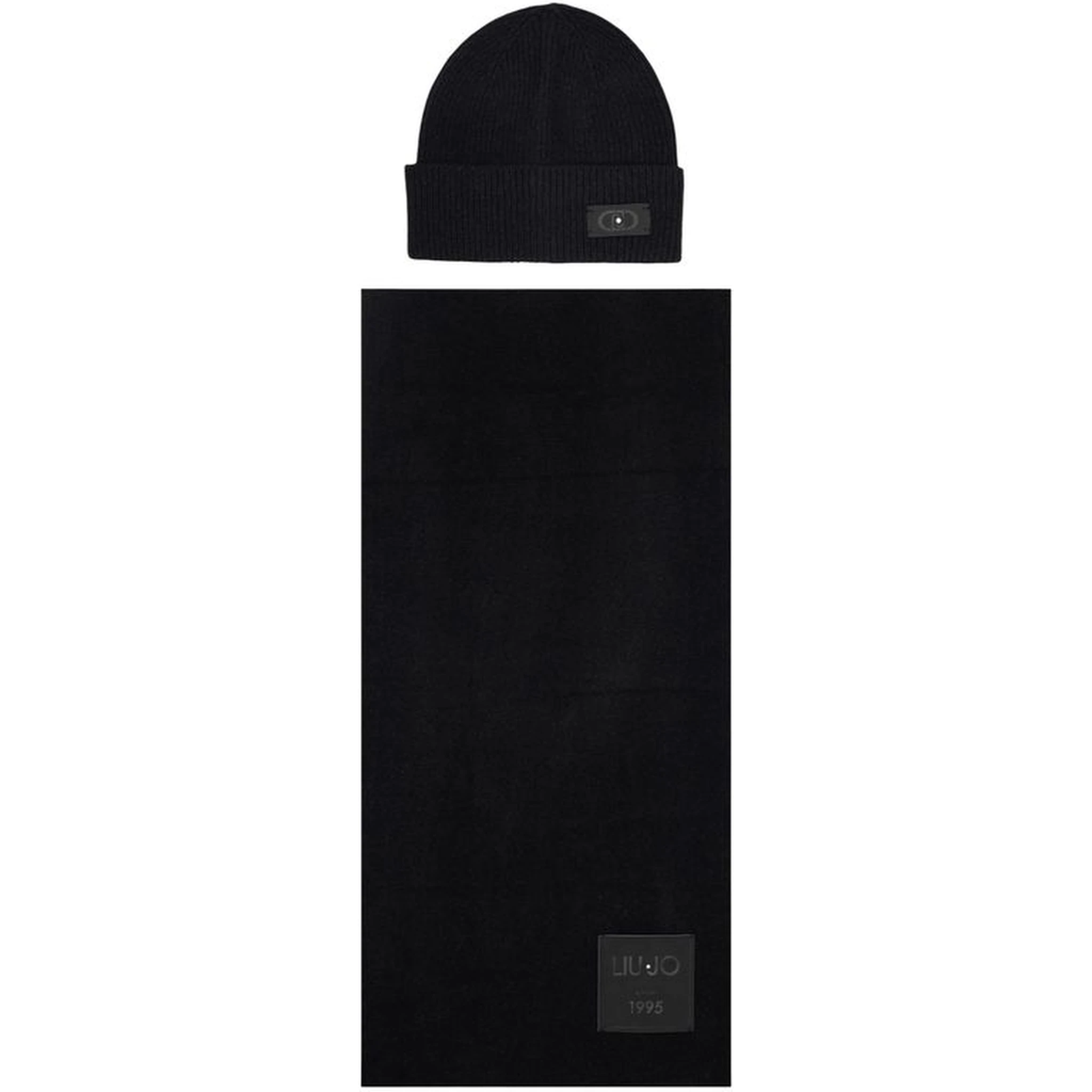 Black Polyester Beanie