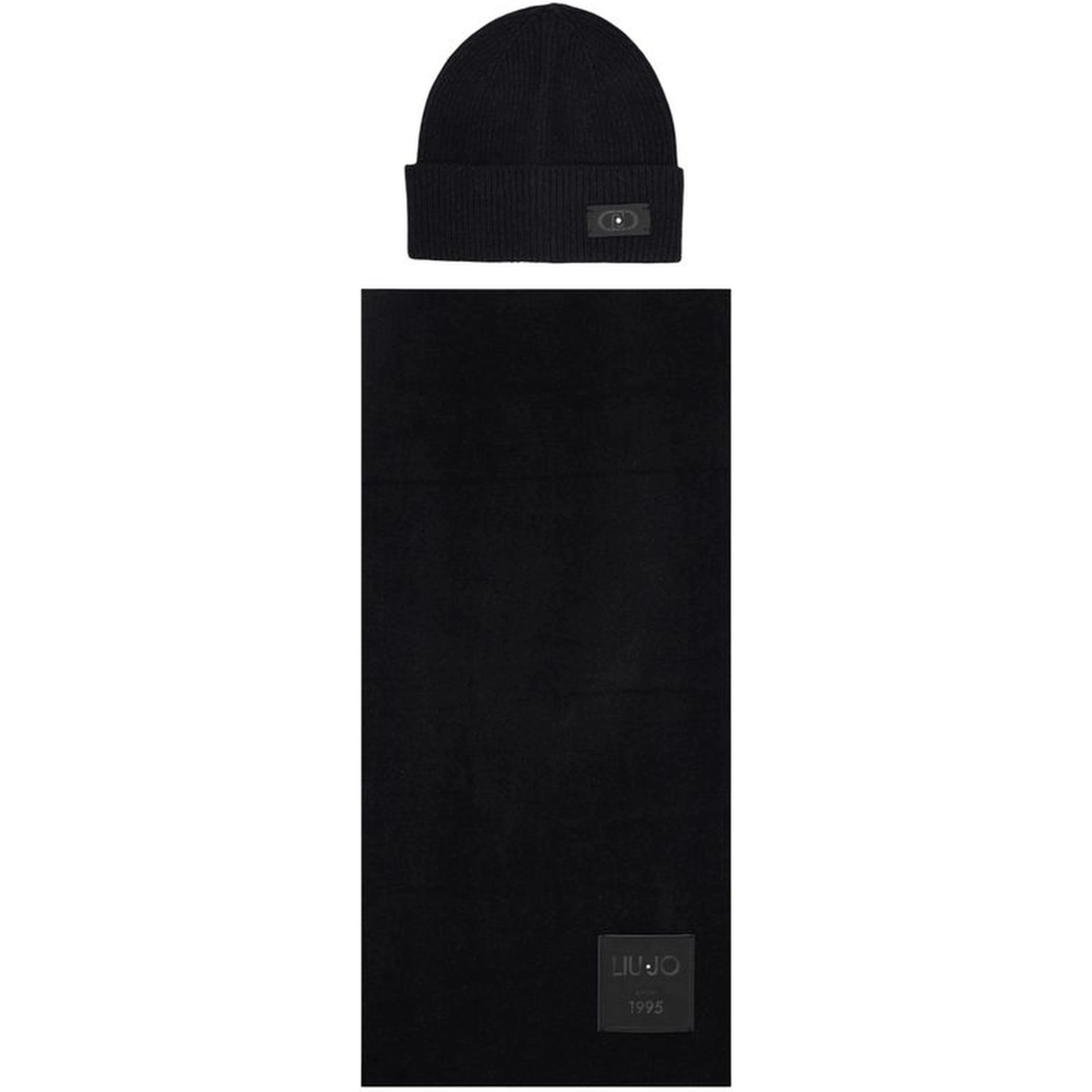 Black Polyester Beanie