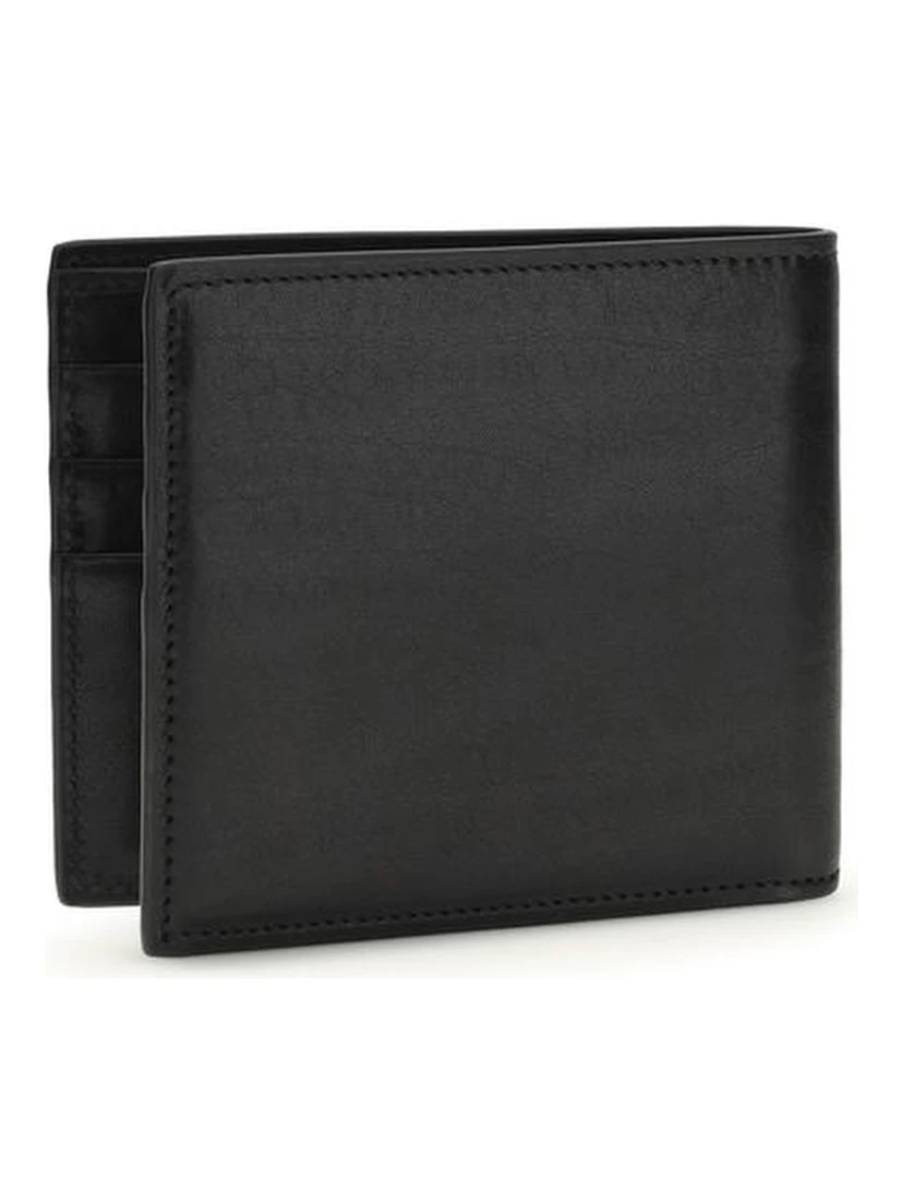 Black Calf Leather Bos Taurus Wallet