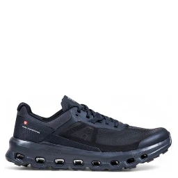 Black Synthetic Athletic Sneakers