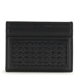 Black Cotton Wallet