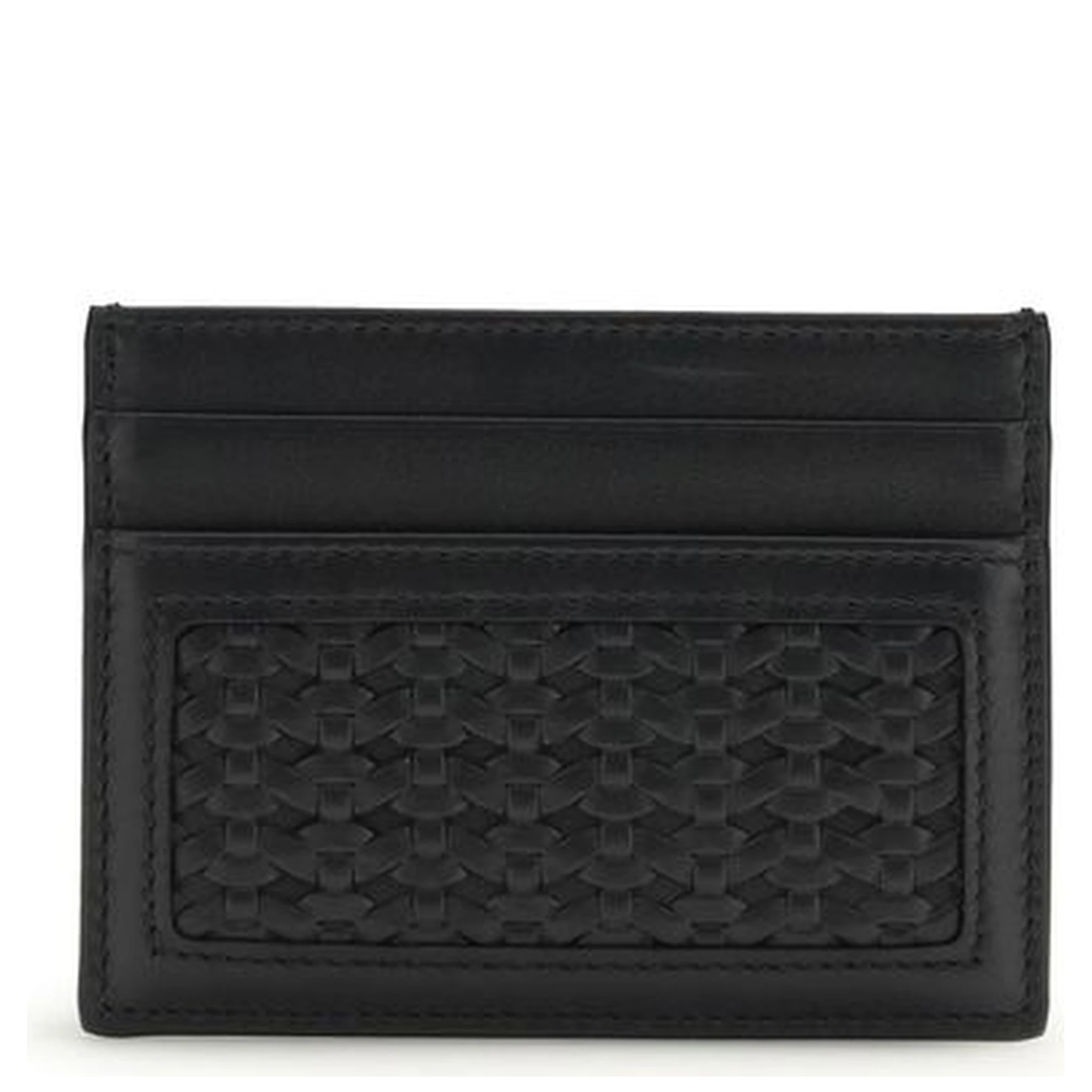 Black Cotton Wallet