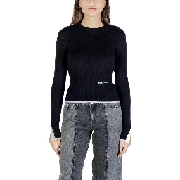 Black Viscose Sweatshirt