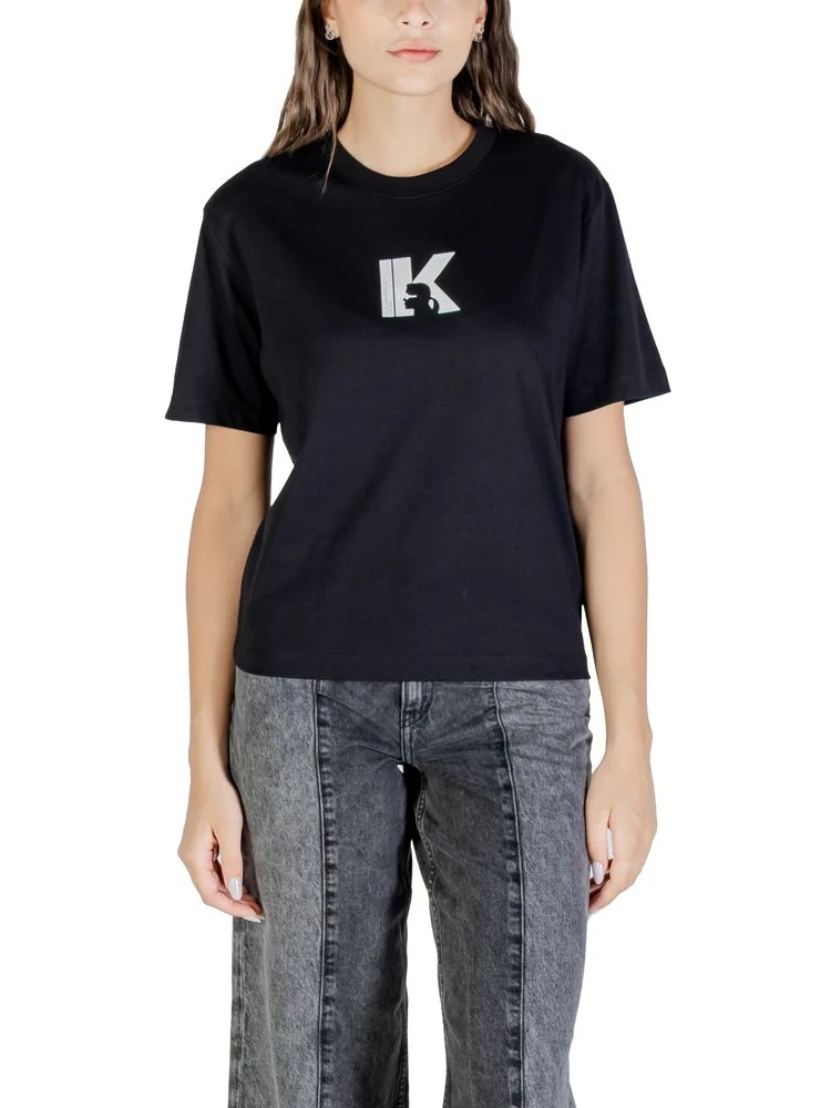 Black Cotton T-Shirt