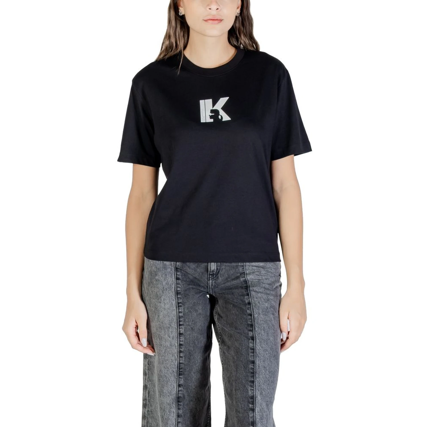 Black Cotton T-Shirt