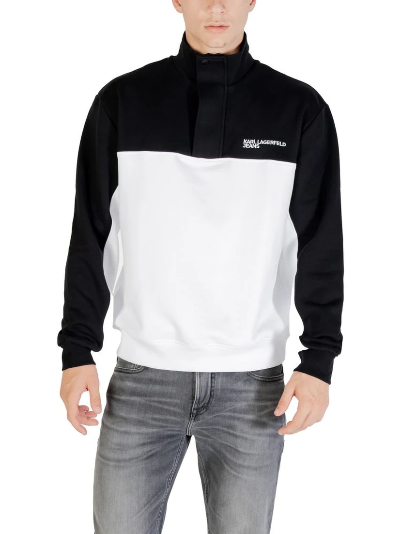 Black And White Horn Sweatshirt
