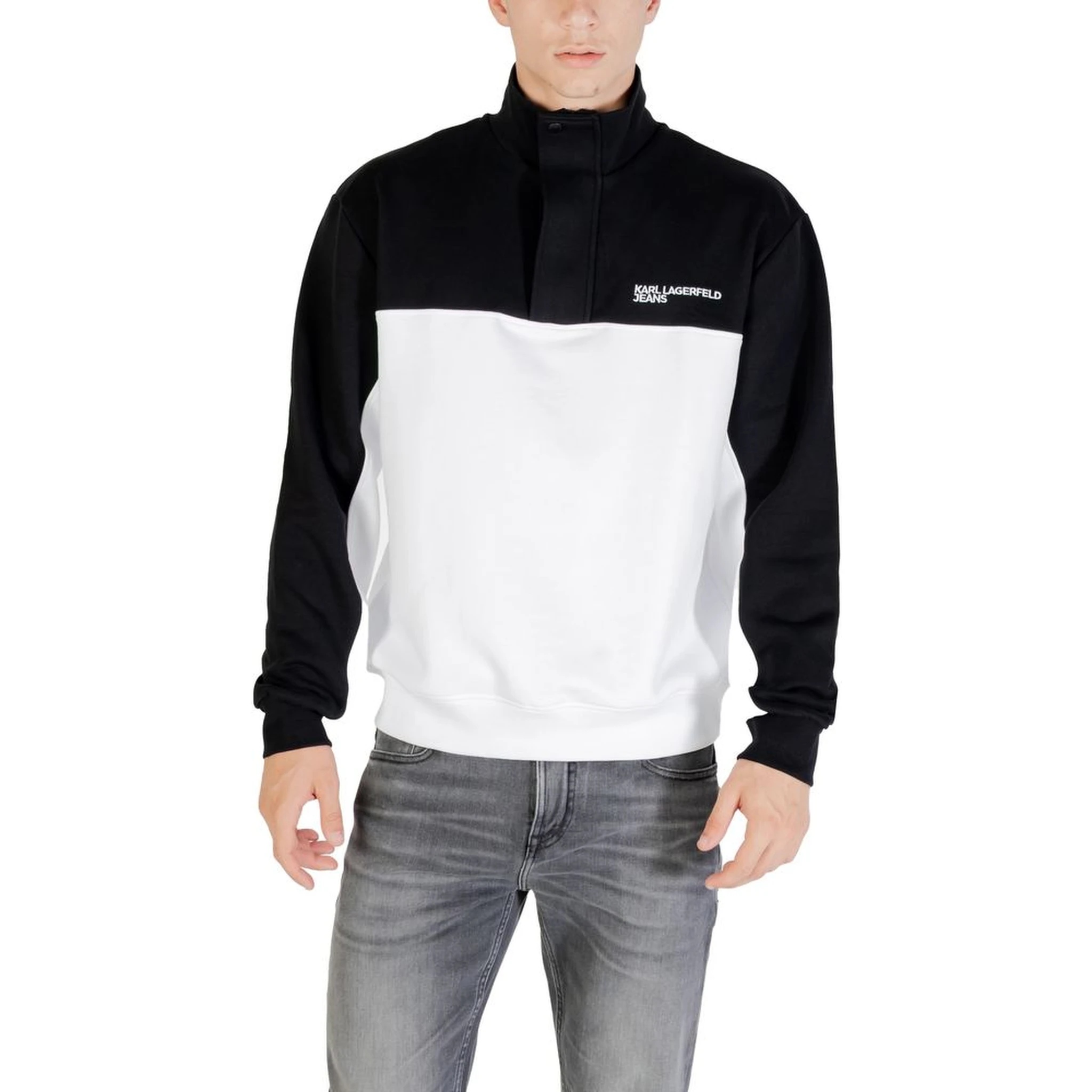Black And White Horn Sweatshirt