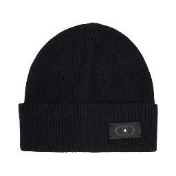 Black Polyester Beanie