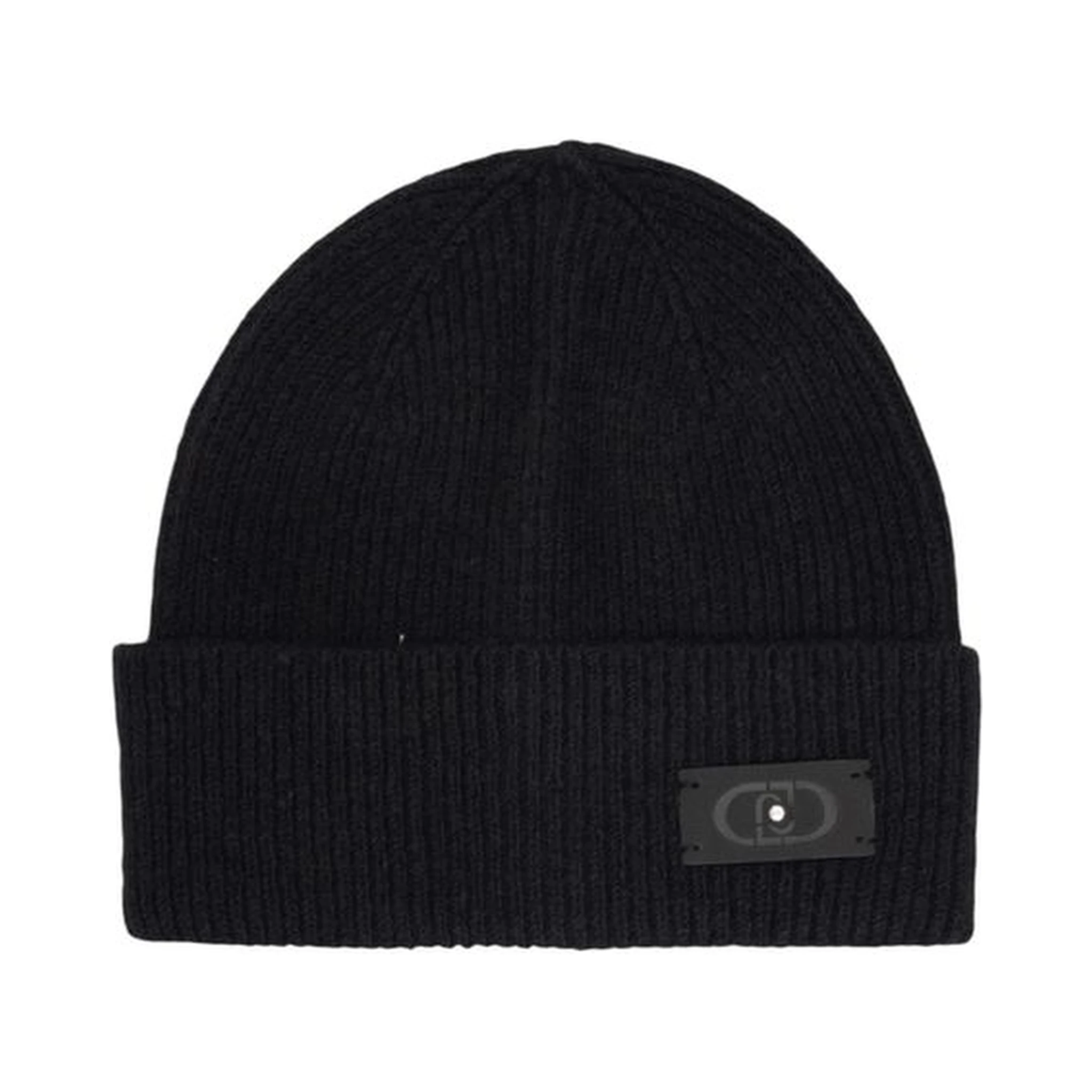 Black Polyester Beanie