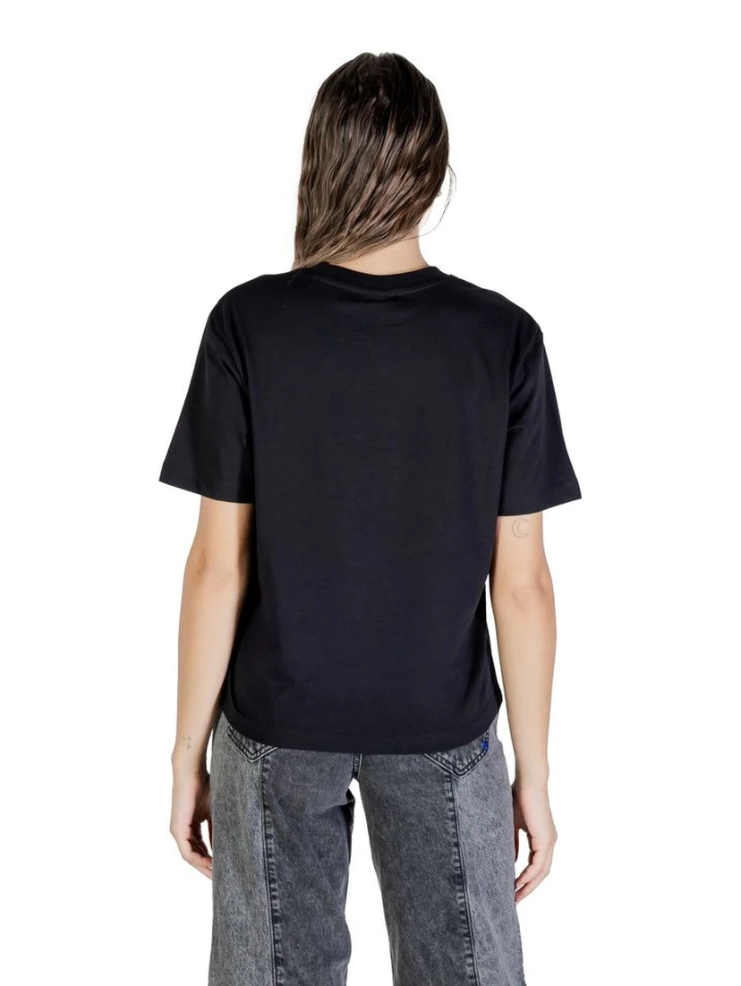 Black Cotton T-Shirt