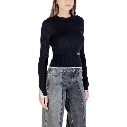 Black Viscose Sweatshirt