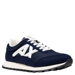 Bicolor Polyester Athletic Sneakers