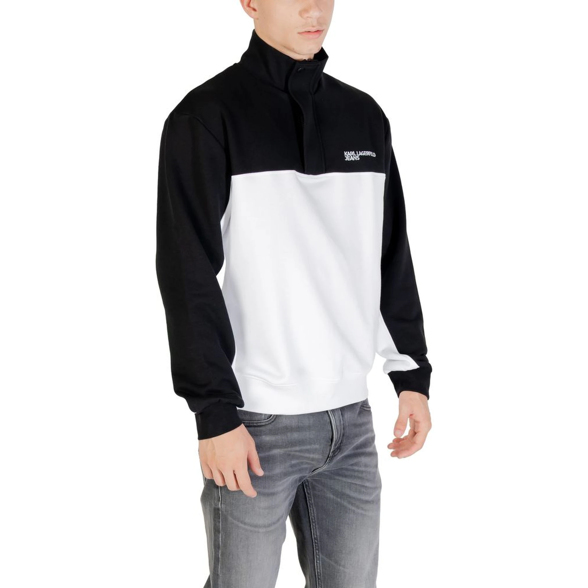 Black And White Horn Sweatshirt