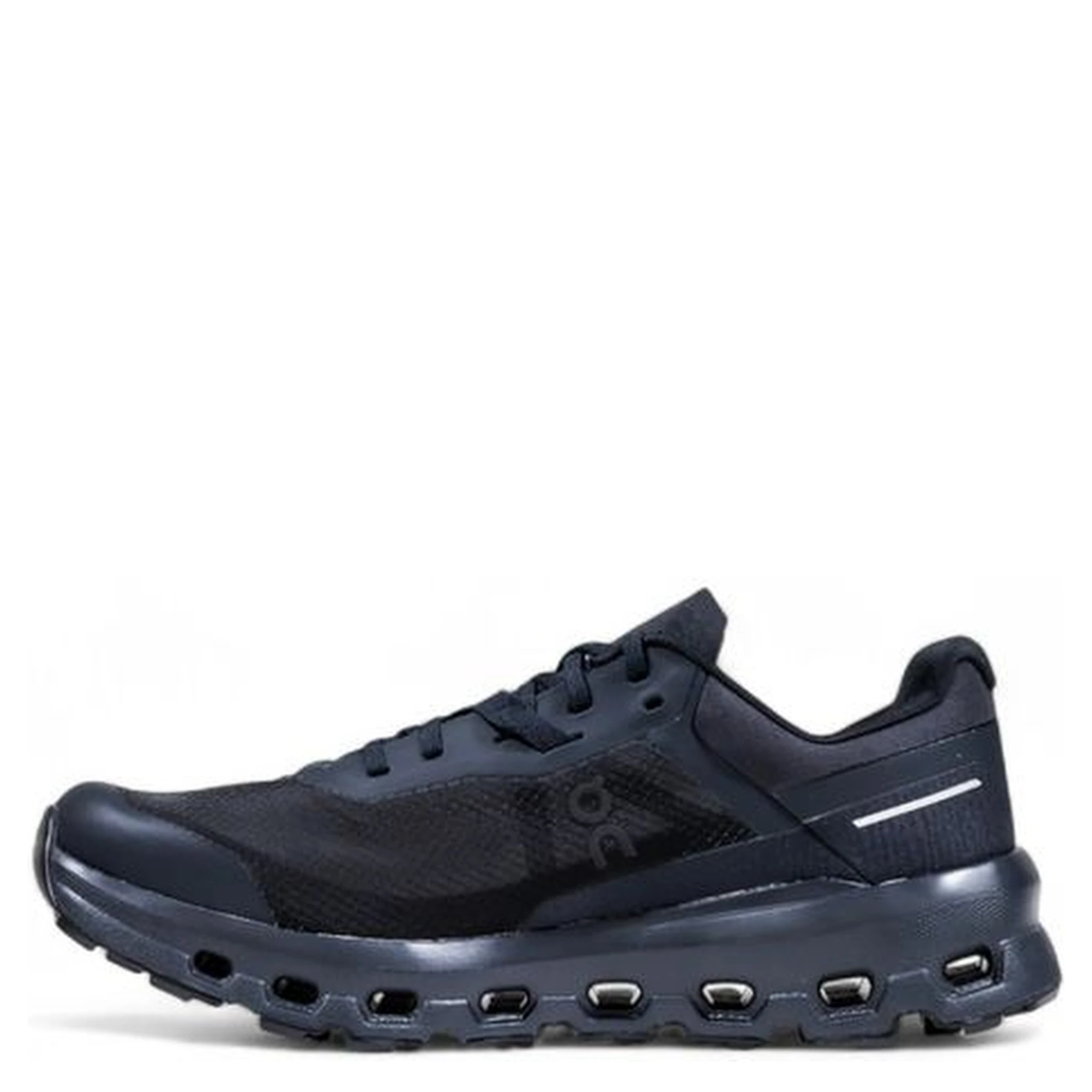 Black Synthetic Athletic Sneakers