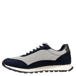 Bicolor Polyester Athletic Sneakers