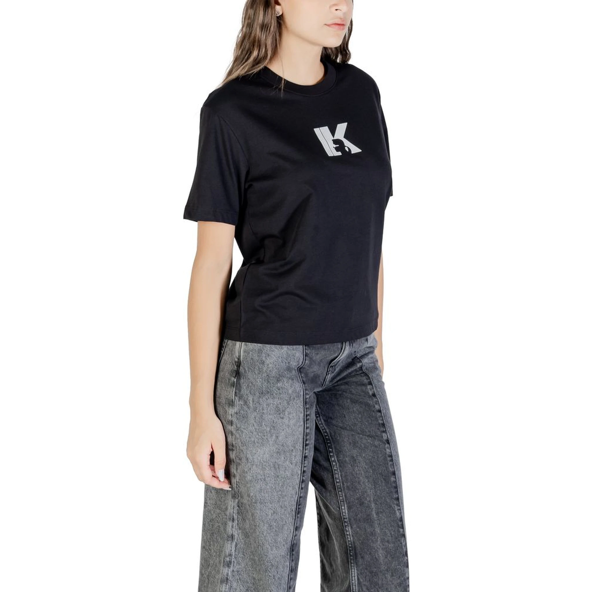 Black Cotton T-Shirt