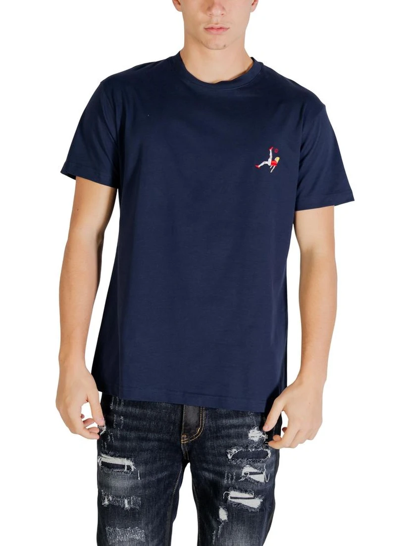 Blue Cotton Sportswear