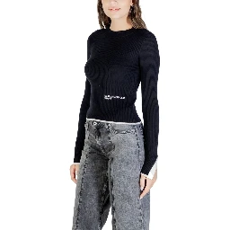 Black Viscose Sweatshirt