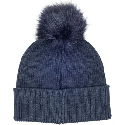 Blue Viscose Beanie