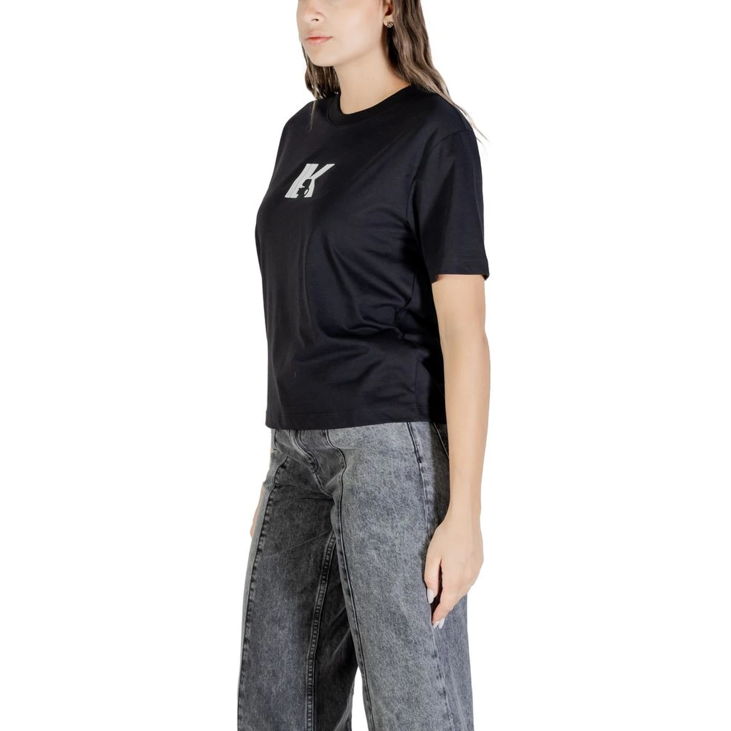 Black Cotton T-Shirt