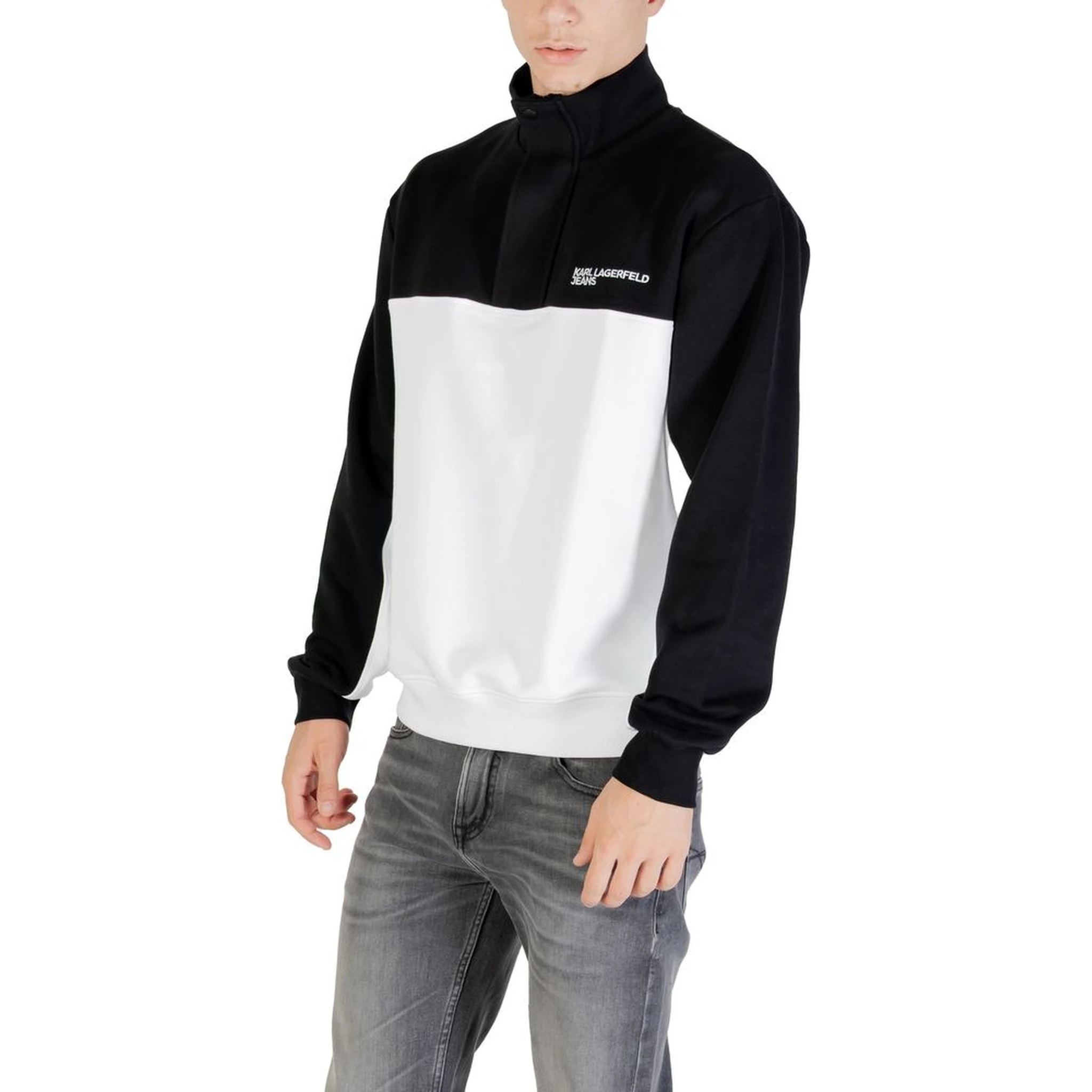 Black And White Horn Sweatshirt