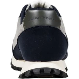 Bicolor Polyester Athletic Sneakers