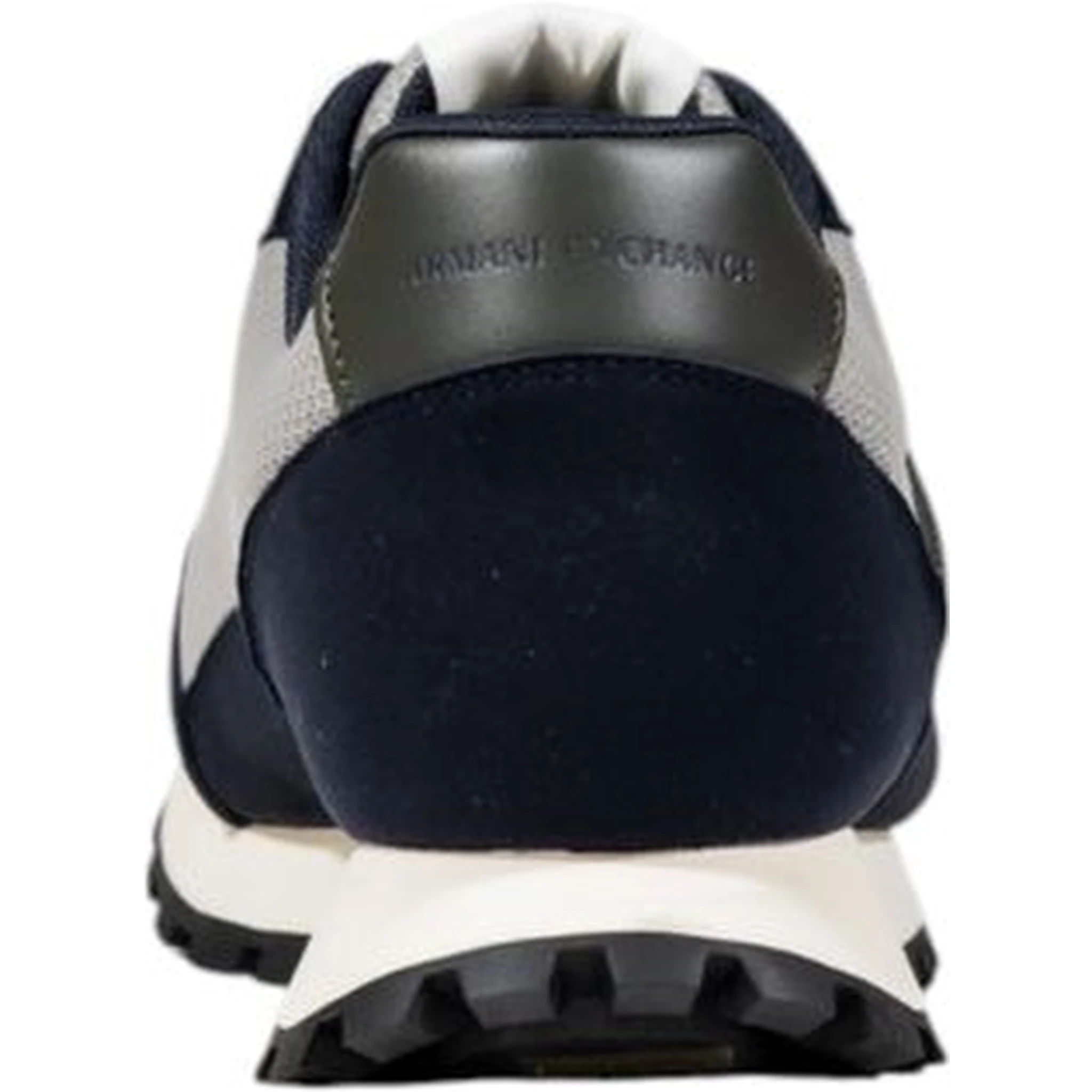 Bicolor Polyester Athletic Sneakers