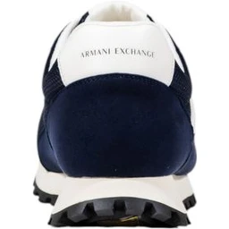 Bicolor Polyester Athletic Sneakers