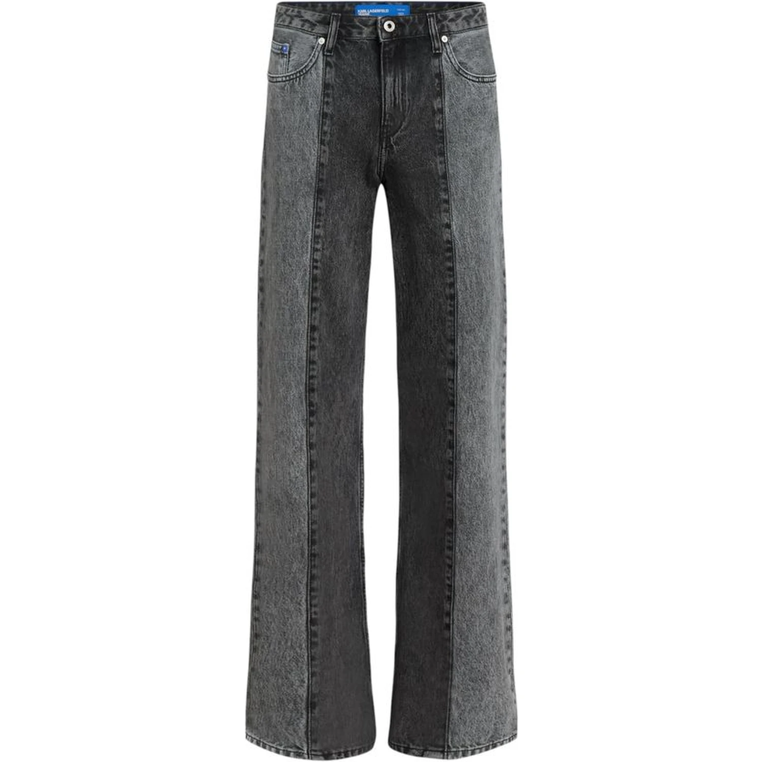 Black Cotton Relaxed Fit Jeans