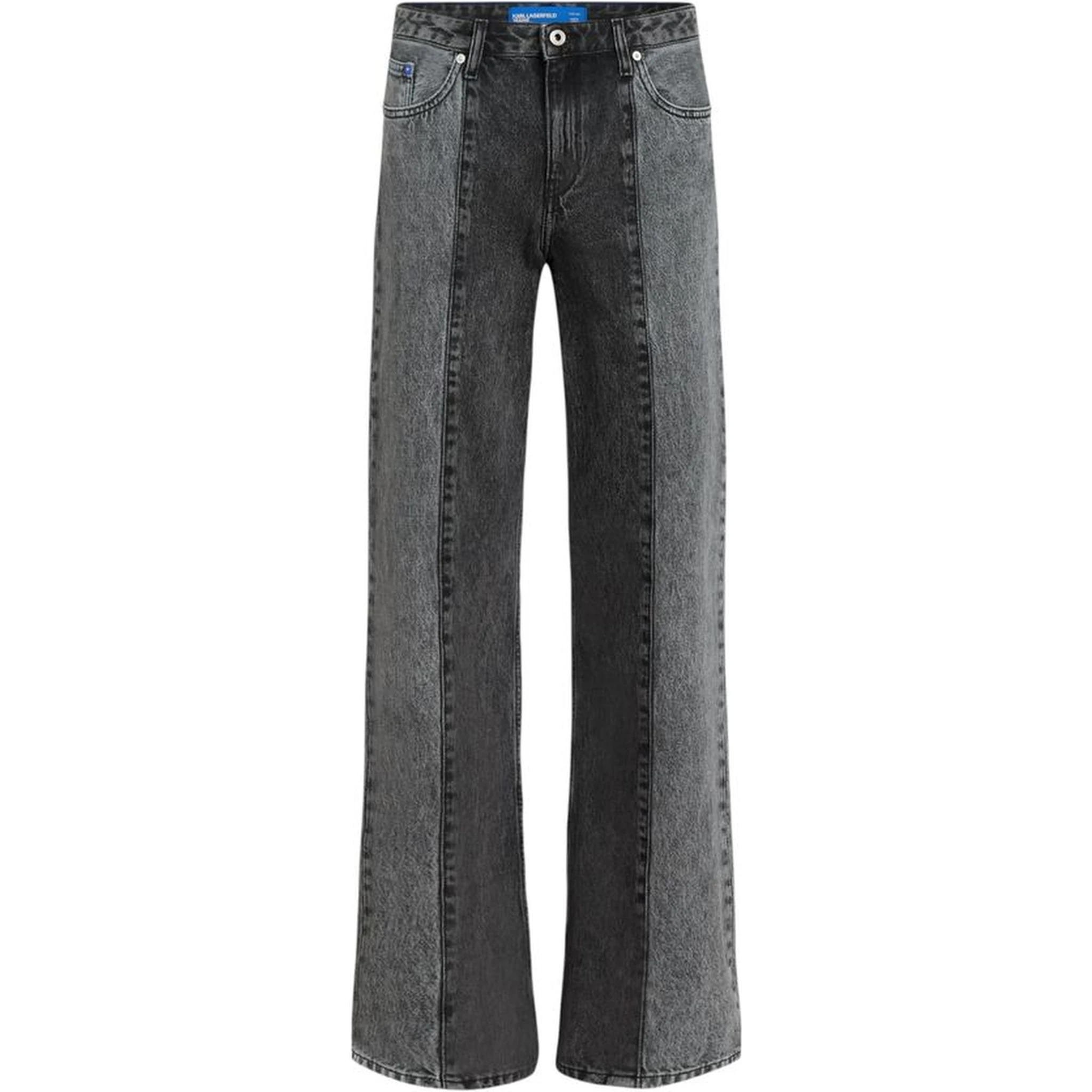 Black Cotton Relaxed Fit Jeans