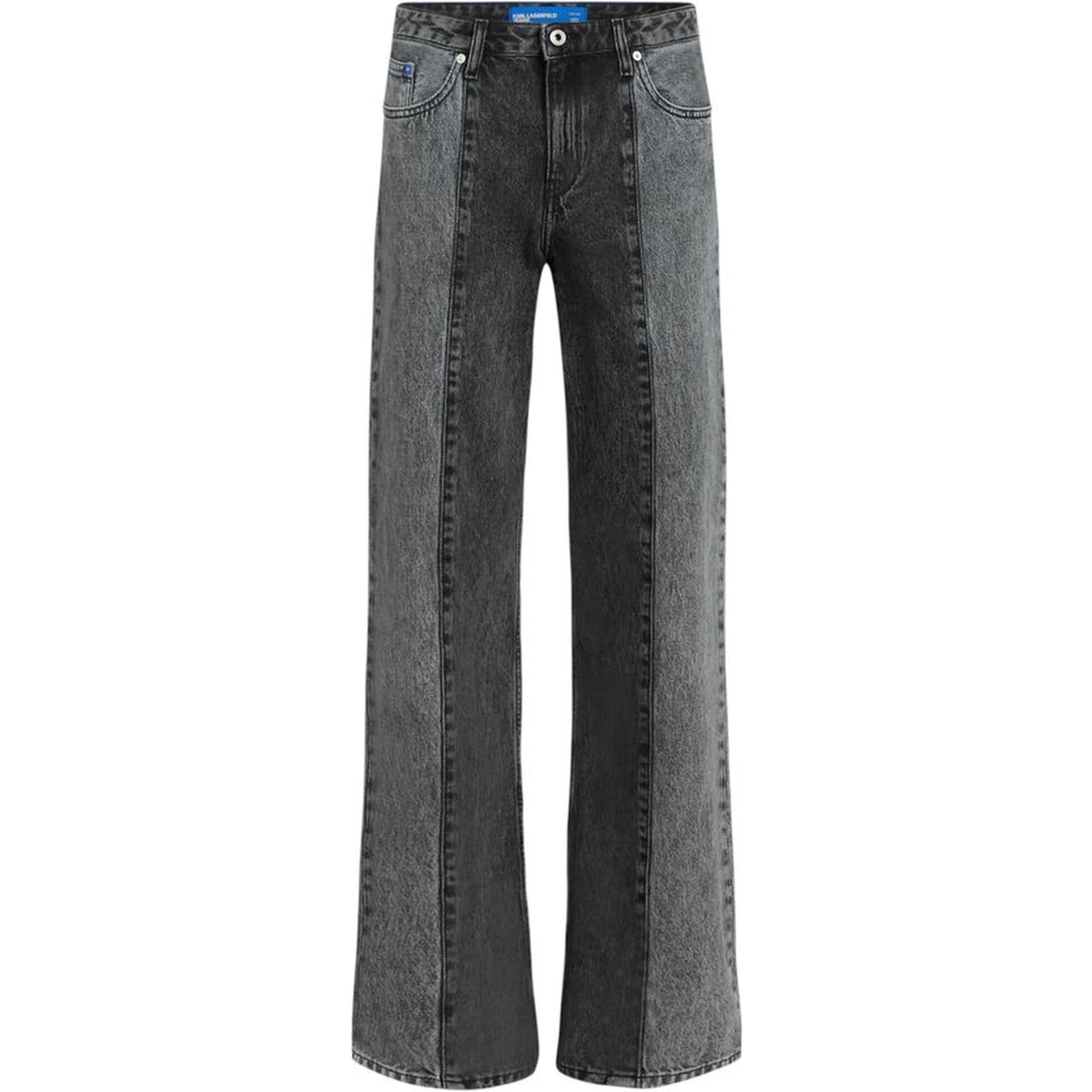 Black Cotton Relaxed Fit Jeans