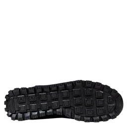 Bicolor Polyester Athletic Sneakers